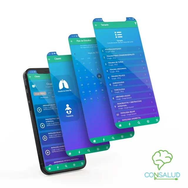 Plan de estudio personalizado en la app Consalud